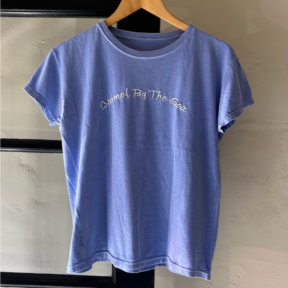 VTG Periwinkle Carmel by The Sea Souvenir Tee - Picture 1 of 4